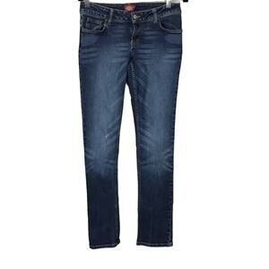 Dickies Vintage Slim Straight Leg Medium Stonewash Blue Jeans  sz 7 29 x 32